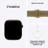 Apple Watch S12 Cell 42mm D.Bronze, Olive SB, M/L