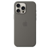 iPhone 16 Pro Max Silicone Case MagSafe Stone Grey