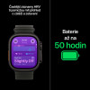 Apple Watch Ultra 4 Black Titanium, Burgundy Alpine, L