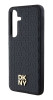DKNY Repeat Pattern Stack Logo Galaxy S24, Black