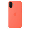 iPhone 16 Plus Silicone Case MagSafe Tangerine