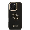 Guess 4G Logo Stand Camera Frame iPhone 16 Pro, Black