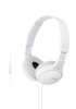 Sony MDR-ZX110APW HF sluchátka 30mm s mostem,White