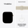 Apple Watch S12 Cell 46mm P. White Cer,Sand SB,S/M