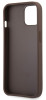 Guess Big 4G Metal Logo Hard Case iPhone 13, Brown