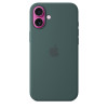 iPhone 16 Plus Silicone Case MagSafe Lake Green