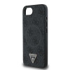 Guess PU 4G Triangle Logo MagSafe iPhone 16e,Black