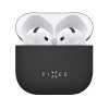 FIXED Silky pouzdro pro Apple AirPods 4, Black