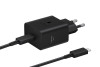 Samsung EP-T4511XB Power Adapter 45W s kabelem,Bla