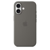 iPhone 16 Silicone Case MagSafe Stone Gray