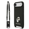 Karl Lagerfeld Saffi. Crossbody iPhone Air, Black
