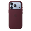 iPhone 18 Pro Silicone Case with MagSafe Burgundy