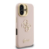 Guess 4G Logo Stand Camera Frame iPhone 16, Pink