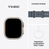 Apple Watch Ultra 3 Natural Titan, Blue Ocean