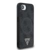 Guess PU 4G Triangle Logo MagSafe iPhone 16e,Black