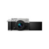 OM SYSTEM PEN body silver Zuiko 14-42mm black