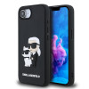 Karl Lagerfeld 3D Rubber K+Ch iPhone 16e, Black