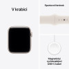 Apple Watch SE 3 GPS 44mm Starlight Aluminium Case with Starlight Sport Band - S/M