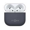 FIXED Silky pouzdro pro Apple AirPods 4, Blue