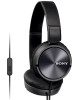 Sony MDR-ZX310AP sluchátka 30mm s mostem, Black