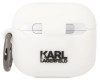 Karl Lagerfeld and Choupette Apple Airpods 3, WHT