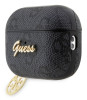 Guess 4G Script Charms PC/PU Airpods Pro 2, Black