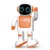ALIGATOR reproduktor Smart AI Dancing Robot,Orange