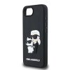 Karl Lagerfeld 3D Rubber K+Ch iPhone 16e, Black