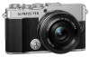 Olympus E-P7 Pancake Zoom Kit silver/black