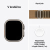 Apple Watch Ultra 4 Natural Titanium, Desert Alpine, L