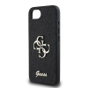 Guess PU Fixed Glitter 4G Logo iPhone 16e, Black