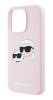 Karl Lagerfeld Si. Double Heads iPhone 15 Pro Pink