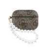 Guess 4G Classic Logo Pearl Strap AirPods Pro 3 Br