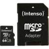 Intenso 64GB micro SDXC PRO UHS-I + adaptér