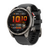 Garmin fenix 8 Pro 47mm, AMOLED, Sapphire, Titanium, Gray/Black Sport Band