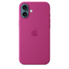 iPhone 16 Plus Silicone Case MagSafe Fuchsia