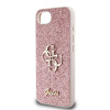 Guess PU Fixed Glitter 4G Logo iPhone 16e, Pink
