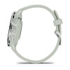 Garmin Venu 3S Silver/Sage Gray, Silicone Band