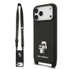 Karl Lagerfeld Saffiano Crossbody iPhone 17 Pro