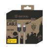 Tactical FastRope Cable USB-A/USB-C 15W 5V/3A 0,3m