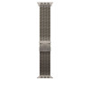 Apple 49mm Milanese Loop - Medium Natural Titanium