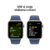 Apple Watch SE 44mm 2024 Silver, Denim SB,S/M