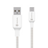 Tactical Stitch Thread Cable USB-A/USB-C 0.3m Whit
