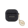 Guess 4G Script PC/PU Charm AirPods 4, Black