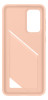 Samsung Back Cover with Card Pocket A33 5G, Peach