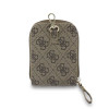 Guess Crossbody Strap 4G Metal Logo + Wallet Brown