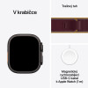 Apple Watch Ultra 4 Black Titanium, Burgundy Trail, M/L