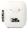 Karl Lagerfeld 3D Logo NFT Karl Airpods 1/2, White