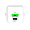 YENKEE YAC G38 VOLT Nabíječka 18+20W GaN