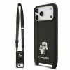 Karl Lagerfeld Saffiano Crossbody iPhone 18 Pro
